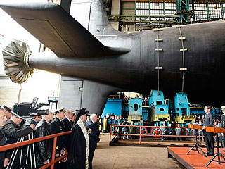 Флот получил новую лодку "Северодвинск" Флот получил новую лодку "Северодвинск"