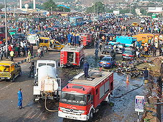 В Нигерии во время матча ЧМ взорвали бомбу В Нигерии во время матча ЧМ взорвали бомбу