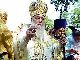 Глава украинской церкви пригрозил Кириллу Глава украинской церкви пригрозил Кириллу