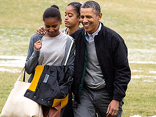 Обама заставит дочерей работать за копейки Обама заставит дочерей работать за копейки