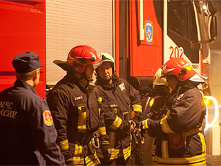 Грабитель взорвал банк в Москве Грабитель взорвал банк в Москве