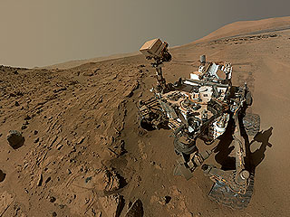 Curiosity снял селфи на Марсе Curiosity снял селфи на Марсе
