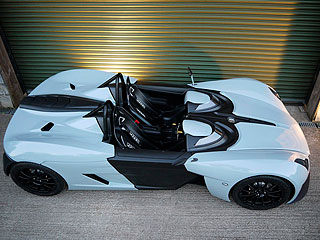 Британцы представили спорткар весом 450 кг Британцы представили спорткар весом 450 кг