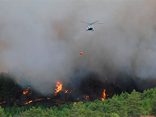 В Анталье сгорели пять отелей В Анталье сгорели пять отелей