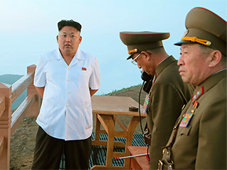 Ким Чен Ын строит крепость на острове Ким Чен Ын строит крепость на острове