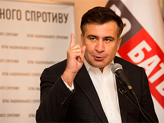 Саакашвили поздравил со взятием Славянска Саакашвили поздравил со взятием Славянска