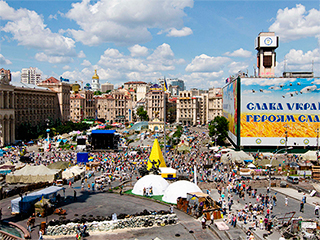 На Майдане завязалась перестрелка На Майдане завязалась перестрелка