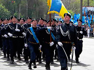 Киеву напомнили о "параде" фашистов Киеву напомнили о "параде" фашистов