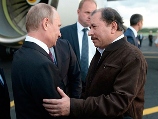 Путин внезапно прилетел в Никарагуа Путин внезапно прилетел в Никарагуа