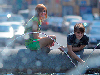 Антициклон принес в центр России жару Антициклон принес в центр России жару