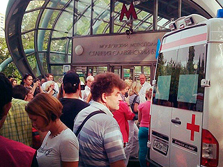 Крушение в подземке парализовало столицу Крушение в подземке парализовало столицу