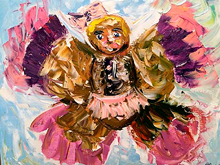 Васильева посвятила картину Boeing 777 Васильева посвятила картину Boeing 777