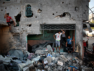 Палестинцы обстреляли Тель-Авив Палестинцы обстреляли Тель-Авив