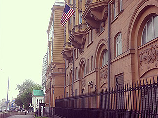 Посольство США в Москве обесточено Посольство США в Москве обесточено