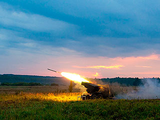 "Град" с новой силой обрушился на Донецк "Град" с новой силой обрушился на Донецк