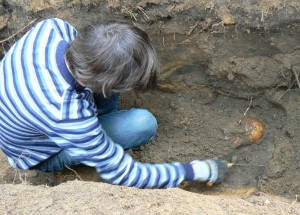 Под Почепом найдены останки тамбовского солдата