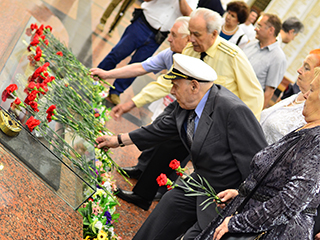 В Москве отметили годовщину обороны Одессы В Москве отметили годовщину обороны Одессы