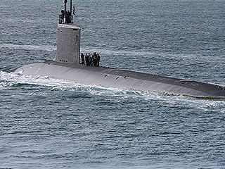 В Баренцево море проникла субмарина США В Баренцево море проникла субмарина США