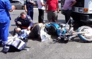 В Брасовском районе пьяный полицейский сбил насмерть двух человек