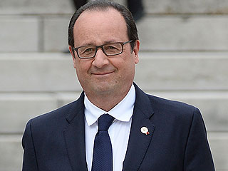 Олланд спрятался в свой день рождения Олланд спрятался в свой день рождения