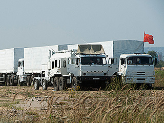 Диверсанты грозят гуманитарному конвою Диверсанты грозят гуманитарному конвою