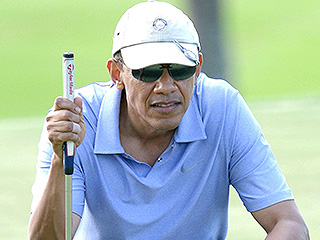 Обама развлекся после смерти журналиста Обама развлекся после смерти журналиста