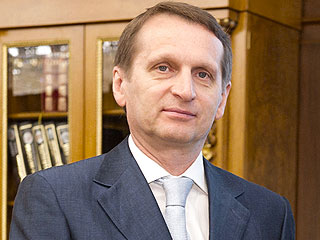 Нарышкин отказал послу Швейцарии во встрече Нарышкин отказал послу Швейцарии во встрече