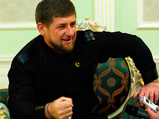 Кадырова приняли в "Ночные волки" Кадырова приняли в "Ночные волки"