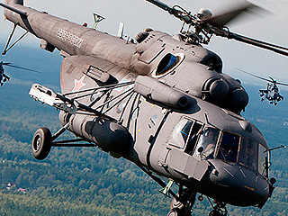 Вертолет с россиянами могли сбить Вертолет с россиянами могли сбить