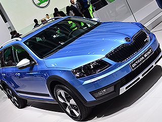 В Москве дебютировала Skoda Octavia Scout В Москве дебютировала Skoda Octavia Scout