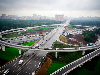 Открыта развязка Волгоградки и МКАД Открыта развязка Волгоградки и МКАД