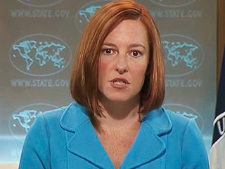 Псаки впала в ступор после вопроса о Путине Псаки впала в ступор после вопроса о Путине