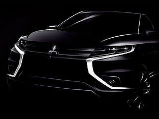 Гибридный Outlander PHEV покажут в Париже Гибридный Outlander PHEV покажут в Париже