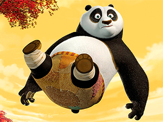 Студенты из Азии стали кунг-фу-пандами Студенты из Азии стали кунг-фу-пандами