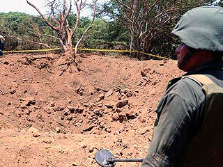 На столицу Никарагуа упал метеорит На столицу Никарагуа упал метеорит