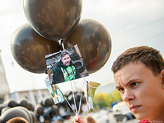 Москва почтила память погибших репортеров Москва почтила память погибших репортеров