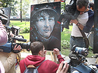 Художники вспоминали погибших журналистов Художники вспоминали погибших журналистов