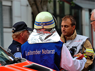 Немцев готовят к эвакуации после взрыва Немцев готовят к эвакуации после взрыва