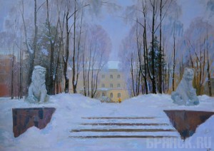 Брянские художники приглашают на свою отчетную выставку Михаил Решетнев. «Зима»