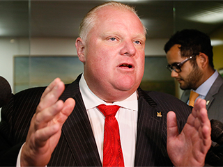 Мэр Торонто попал в больницу с опухолью Мэр Торонто попал в больницу с опухолью