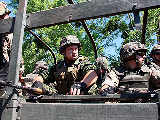 Украинская армия создала линию фронта Украинская армия создала линию фронта