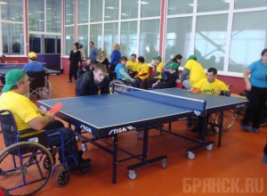 Инвалиды из 10 регионов РФ сразятся в настольный теннис в Брянске