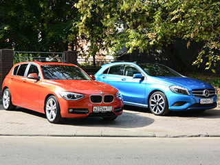 ТЕСТ-ДРАЙВ: Премиальные малыши от Mercedes-Benz и BMW ТЕСТ-ДРАЙВ: Премиальные малыши от Mercedes-Benz и BMW