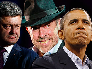 Порошенко, Обама и Макаревич стали злодеями Порошенко, Обама и Макаревич стали злодеями