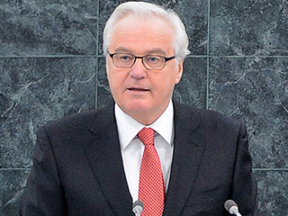 Чуркин и Пауэр устроили перебранку в ООН Чуркин и Пауэр устроили перебранку в ООН