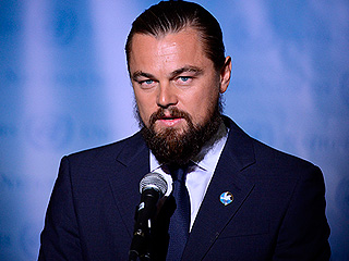 Ди Каприо вышел на "климатический марш" Ди Каприо вышел на "климатический марш"