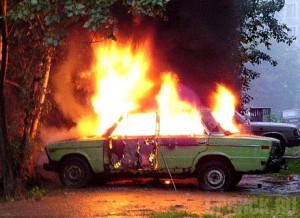 В Новозыбкове задержан поджигатель автомобилей