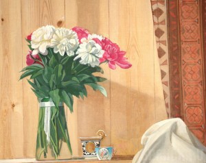 В Брянске будут представлены картины Алексея Жабского Алексей Жабский. «Цветы для Марфы»