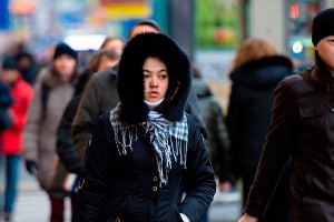 Москвичи страдают от аномального холода Москвичи страдают от аномального холода