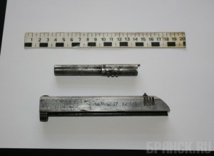 В Брянске обнаружены контрабандные детали пистолета